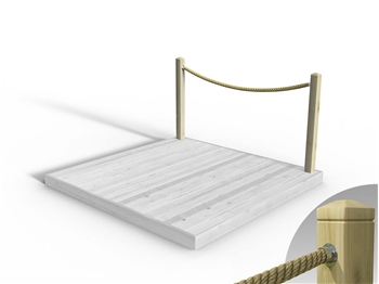 Rope Handrail Kit 2100mm (One Side) 