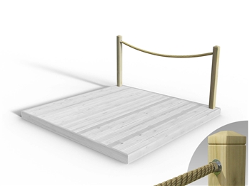 Rope Handrail Kit 2400mm (One Side) 