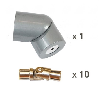 Prova 10 Aluminium Handrail Corner Kit  