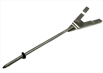 Stainless Steel Screwtie 200mm (Wall Plug Included)