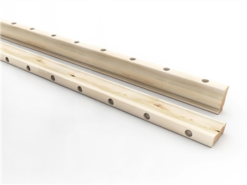 Treated Rail 35mm x 85mm - Pre Drilled (1200mm)