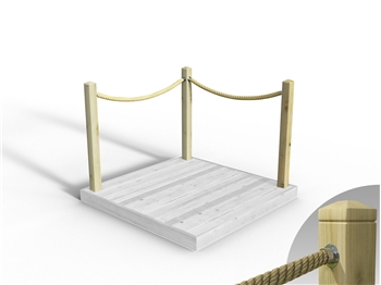 Rope Handrail Kit 1500mm (Two Side) 