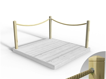 Rope Handrail Kit 2100mm (Two Side) 