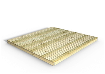 Anti Slip Standard Decking Kit 2.4m x 2.4m (No Handrails)