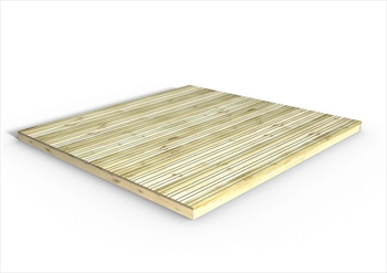 Anti Slip Standard Decking Kit 3.0m x 3.0m (No Handrails)