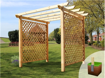 Twilight Walkway Pergola (W 2400mm x D 2400mm)