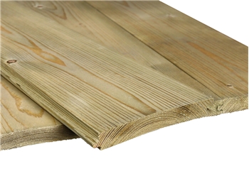 Cut To Size - Treated Tongue and Grooved Flooring (125mm x 22mm)