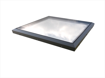 Mardome Trade - Glass Rooflight To Fit Builders Upstand (1200mm x 900mm)