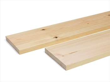Cut To Size - Planed Square Edge Timber (150mm x 25mm)