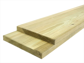 Cut To Size - Green Treated Planed Square Edge Timber (175mm x 25mm)