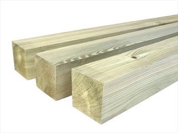Cut To Size - Green Treated Planed Square Edge Timber (100mm x 100mm)