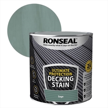 Ronseal Ultimate Protection Decking Stain 2.5L (Sage)