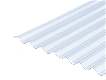 Vistalux PVC 3” ASB Lightweight Corrugated Roof Sheets (8ft - 2440mm)