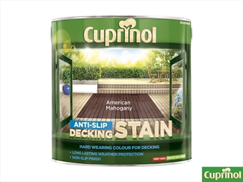 Cuprinol Anti-Slip Deck Stain American Mahogany (2.5 litre)