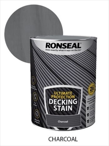 Ronseal Ultimate Protection Decking Stain 5L (Charcoal)