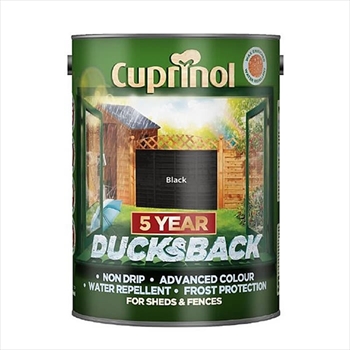 Cuprinol 5 Years Ducksback Black (5 Litre)