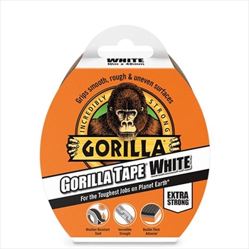 Gorilla Tape White 10m