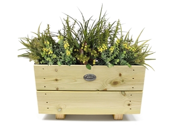 Deluxe 2 Tier Square Garden Planter (W500mm x D500mm x H290mm)