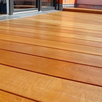 Cut To Size - Smooth Faced Hardwood LIGHT Yellow Balau Decking (145mm x 21mm)