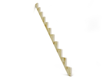 11 Step Glulam Timber Stringer - Individual