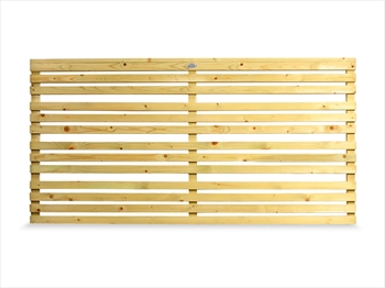 Green - Hit and Miss PSE Fence Panel (1.8m x 0.925m)