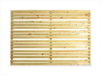 Green - Hit and Miss PSE Fence Panel (1.8m x 1.225m)