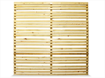 Green - Hit and Miss PSE Fence Panel (1.8m x 1.825m)