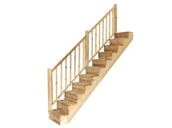 11 Step Stair Handrail Kit (Single Side)