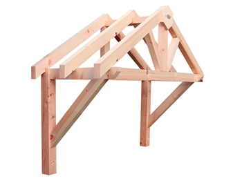Apex Roof Porch Canopy - Untreated (1200mm)