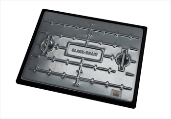 Galvanised Steel Manhole Cover - 10 Tonne (450mm x 600mm)