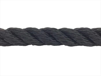 Synthetic Black Decking Rope (24mm)