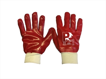 Predator PVC Knit Wrist Gloves Size 9 / M