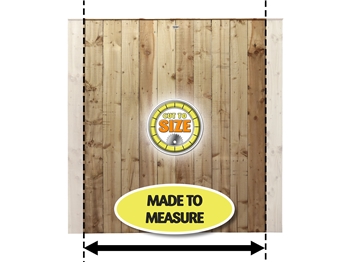 Strong Board Fence Panel (Made To Measure)