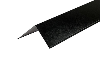 Plastisol Coated Angled Ridge 3m Black (200mm x 200mm)