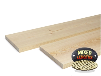 Planed Square Edge Timber (200mm x 25mm) Random Lengths