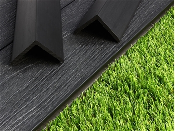 Charcoal - Evergrain Dual Sided Composite Edging Trim (55mm x 55mm - 2.4m)