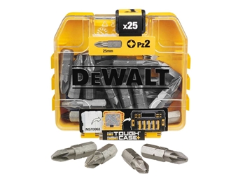 DeWalt Screwdriver Bits PZ2 (25 Pack)