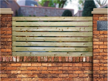 Premium Horizontal Wall Column Panel (6ft x 3ft)