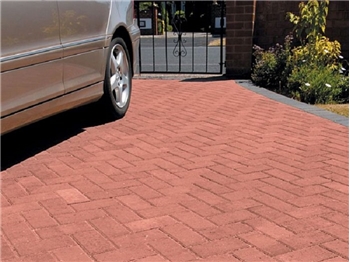 Red Block Paving Pack 200mm x 100mm x 50mm (7.32m2)