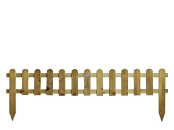 Round Top Picket Edging (1800mm x 300mm)