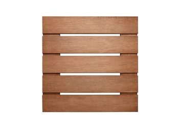 Smooth Hardwood Decking Tile (500mm x 500mm)