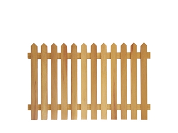 Pointed Top Picket Fence Panel (1800mm x 1200mm)