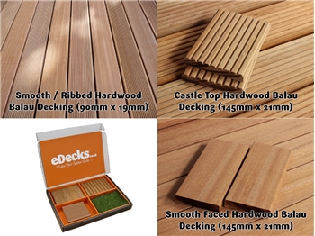 Sample Box E - Hardwood Decking