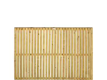 Vertical Slatted PSE Fence Panel (1.8m x 1.2m)