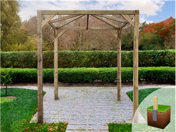Classico Pergola (2400mm x 2400mm)