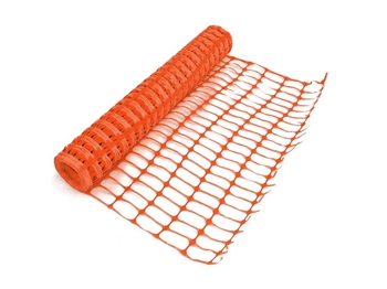 Orange Barrier Fencing (1m x 50m)