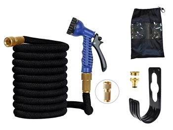 50ft Expandable Garden Hose Pipe Kit - Blue