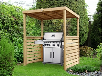 Garden BBQ Shelter