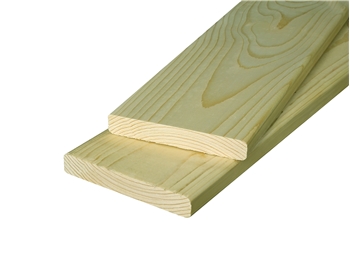 Green - Treated Planed Round Edge Timber (150mm x 25mm)