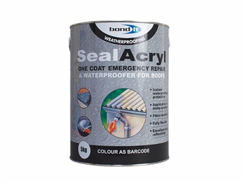 Black - Bond It SealAcryl Emergency Repair 5KG  